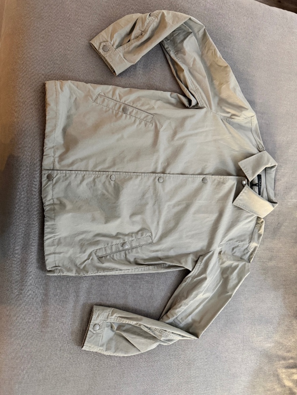 rag & bone Weston Cotton-Shell Jacket Men’s Medium Gray NWT $375